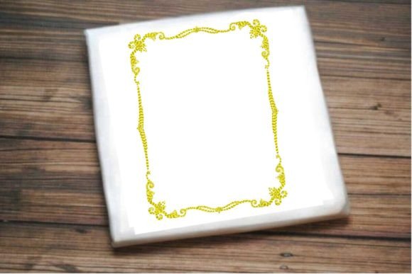 Graceful One-Line Rectangular Border