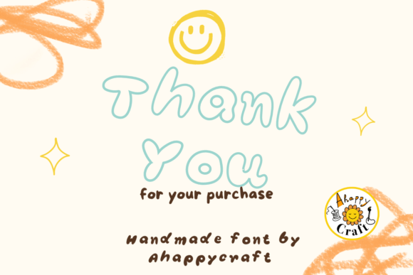 Happy Fatty Font - Preview 3