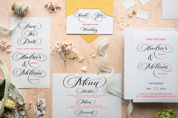 Helingston Font PNG with transparent background - Preview 3