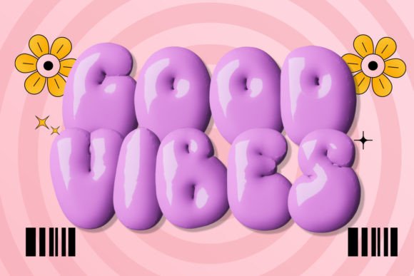 Humble Popstar Font PNG with transparent background - Preview 1