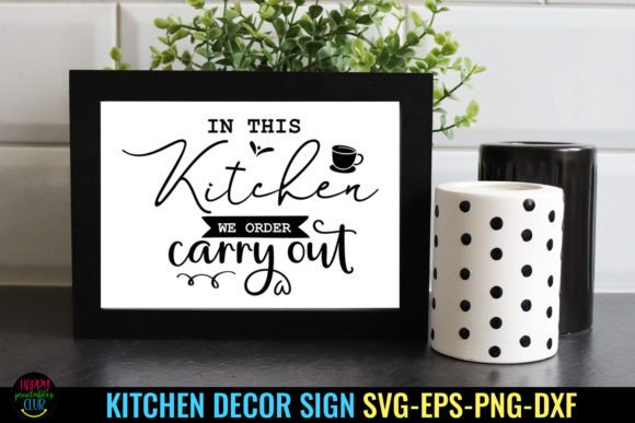 In This Kitchen I Kitchen Sign SVG