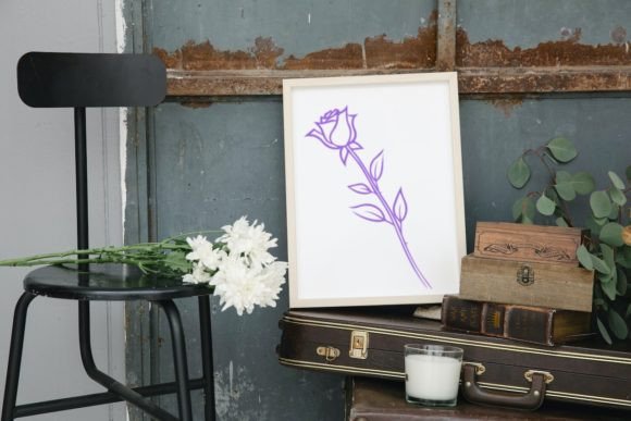 Inspiration Rose Font PNG with transparent background - Preview 4