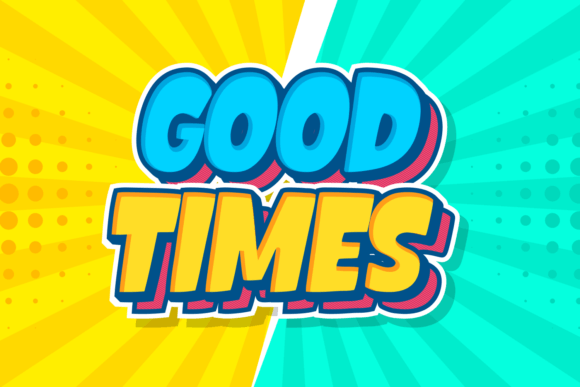 Joyful Comic Font PNG with transparent background - Preview 2