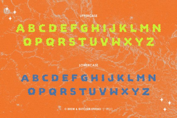 Punkats Font PNG with transparent background - Preview 1