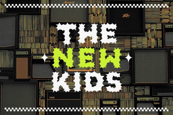 Punkats Font PNG with transparent background - Preview 5