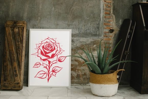 Rose Morning Font font preview - 6