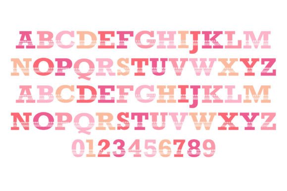 Simply Pink Font font preview - 1