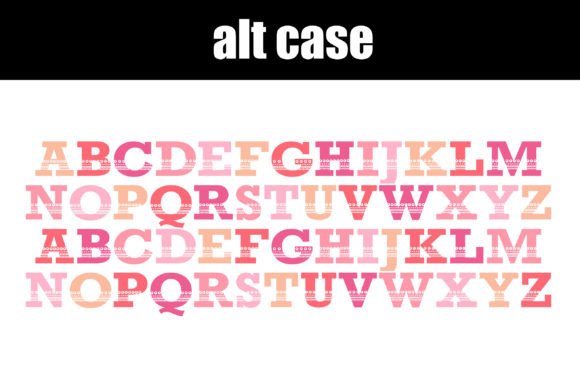 Simply Pink Font font preview - 6