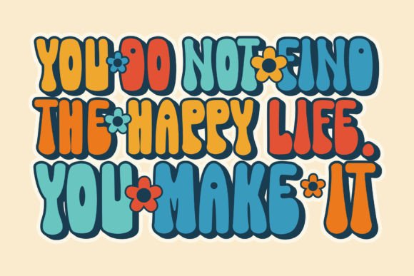 Barbie Groovy Font - Preview 1