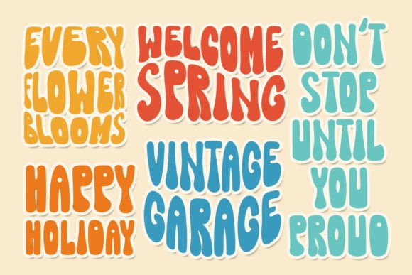 Barbie Groovy Font - Preview 2