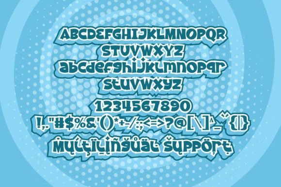 Comic Koes Font - Preview 4