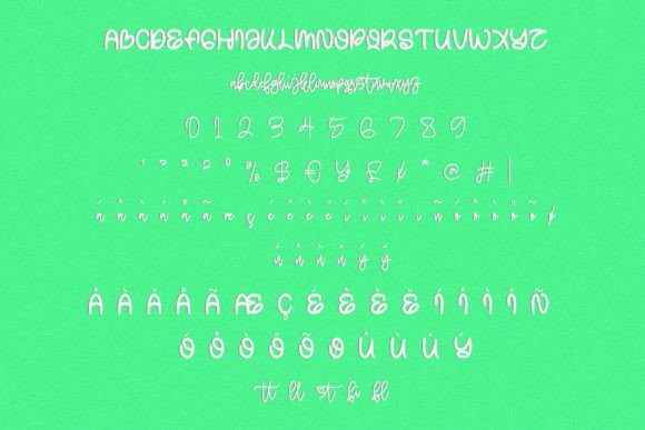 Emonilsa Font - Preview 3