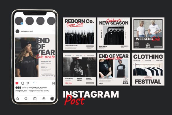 End Year Sale Instagram Post