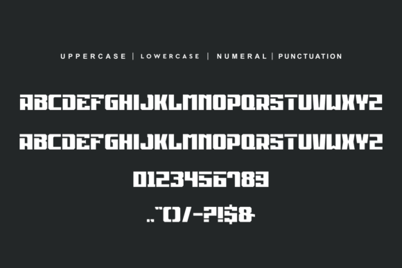 Gaming Runner Font - Preview 4