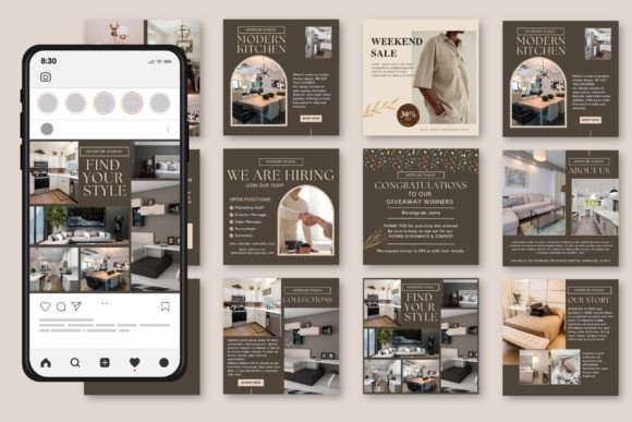 Interior Design Instagram Post