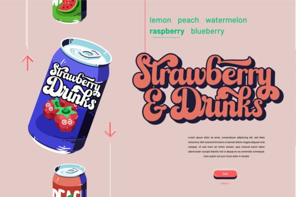 Magical Vintage Font PNG with transparent background - Preview 4
