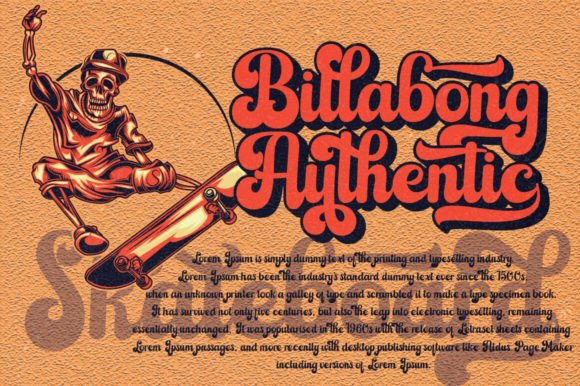Magical Vintage Font PNG with transparent background - Preview 6