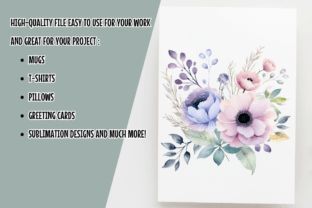 Pastel Flowers Watercolor Clipart Graphic by sasikharn · Creative Fabrica