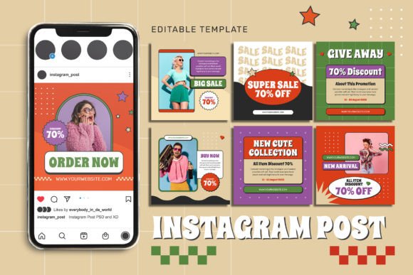 Instagram Sale Templates - Summer Collection
