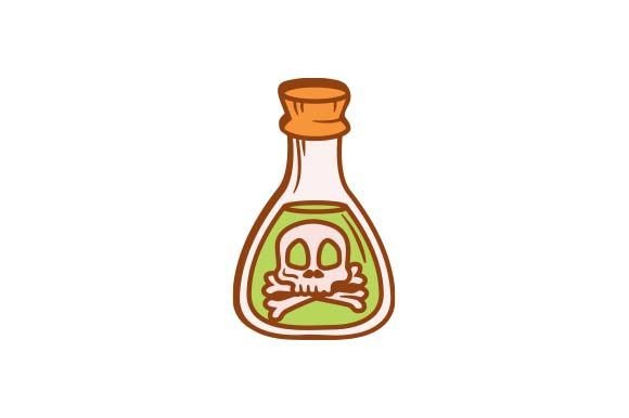 Green Poison Bottle