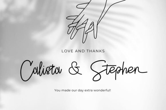 Alista Blair Font - Preview 3