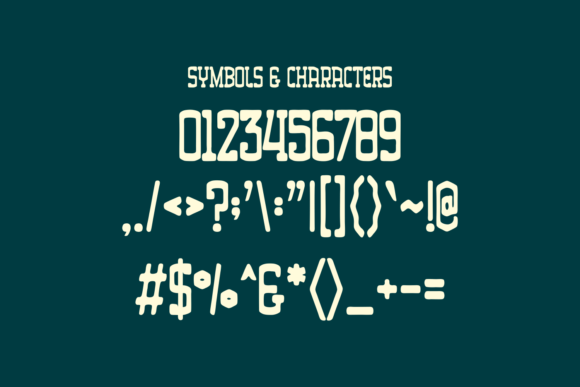 Amerus Font - Preview 2