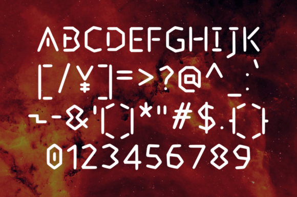 Astro Script Font - Preview 1