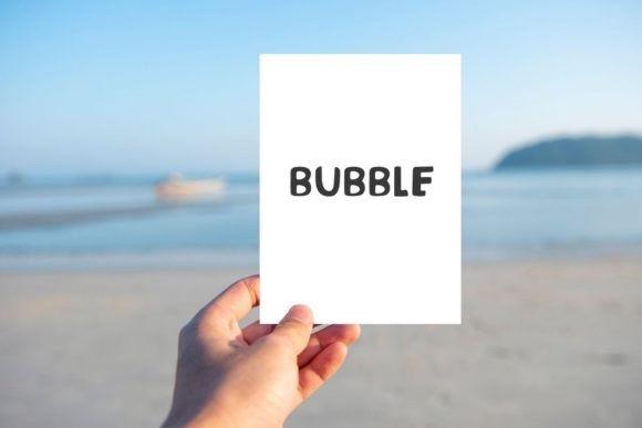 Bubble Font - Preview 1