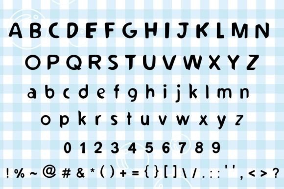 Bubble Font - Preview 2