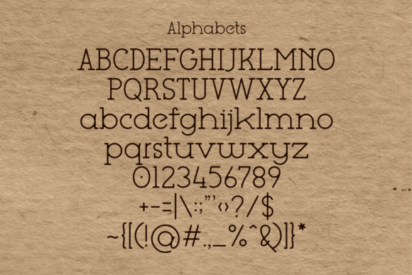 Be Type Reborn Font - Preview 4