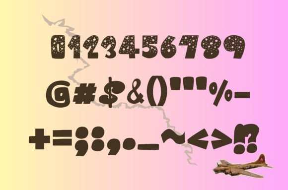 Black Sky and Stars Font - Preview 5