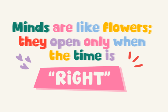 Blooming Day Font - Preview 2