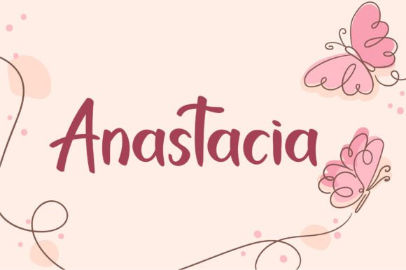 Butterfly Font - Preview 1