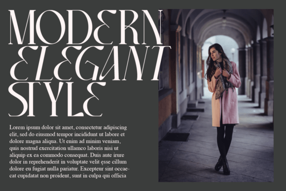Chadenia Font - Preview 1