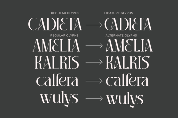 Chadenia Font - Preview 5