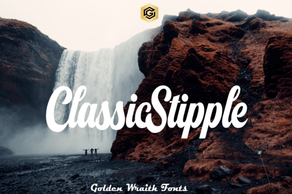 Classic Stipple Font - Preview 2