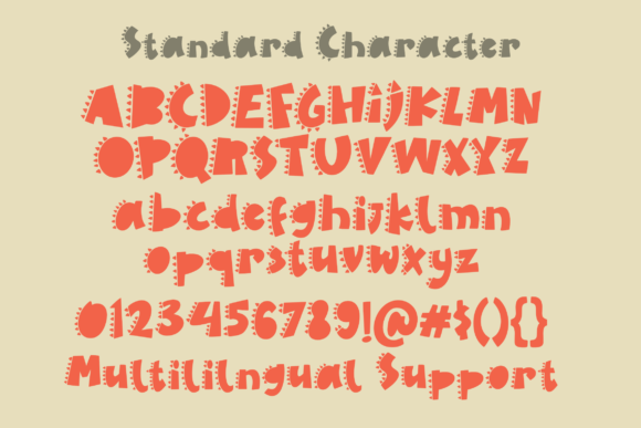 Dino Roar Font - Preview 1