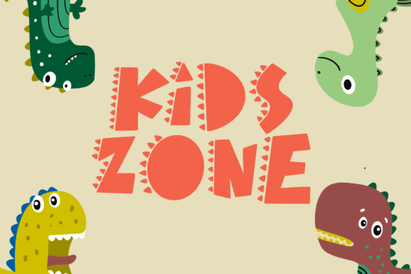 Dino Roar Font - Preview 4