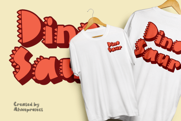 Dino Roar Font - Preview 6