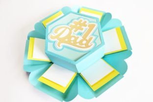 Father's Day SVG 3D Exploding Box · Creative Fabrica