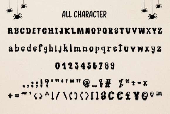 Halloween Font - Preview 6