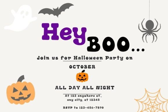 Halloween Party Font - Preview 1