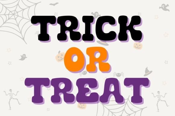 Halloween Party Font - Preview 2