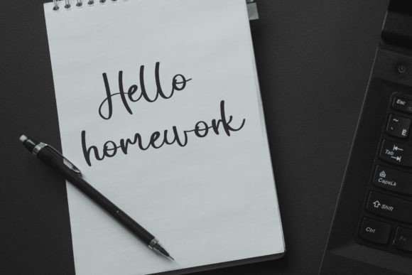 Holistic Signature Font PNG with transparent background - Preview 1