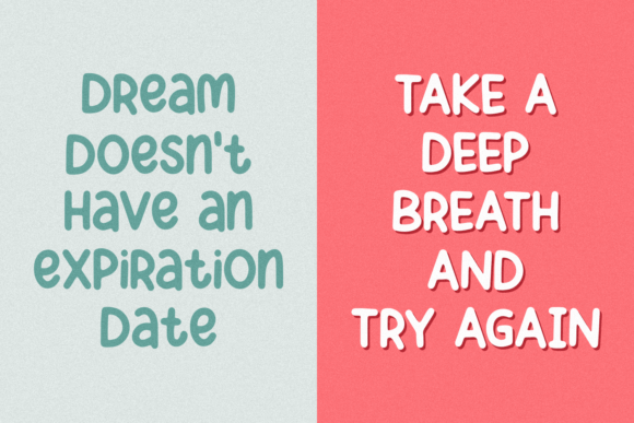 Mighty Yogurt Font PNG with transparent background - Preview 5