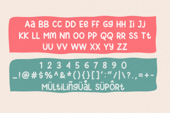 Mighty Yogurt Font PNG with transparent background - Preview 6