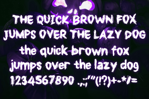 Mothman Legend Font PNG with transparent background - Preview 3