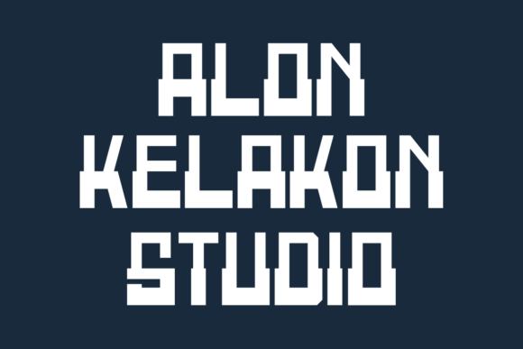 Robotbox Font PNG with transparent background - Preview 3