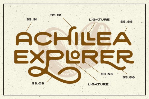 Romires Font PNG with transparent background - Preview 6