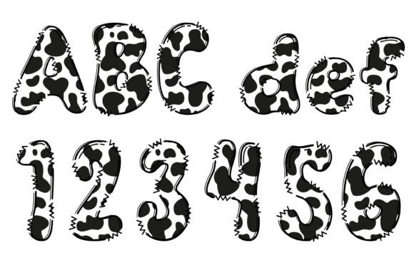 Animals Bundle Font PNG with transparent background - Preview 2